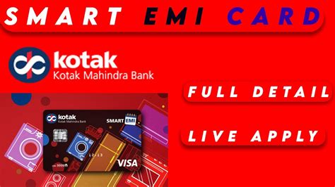 smart emi card kotak